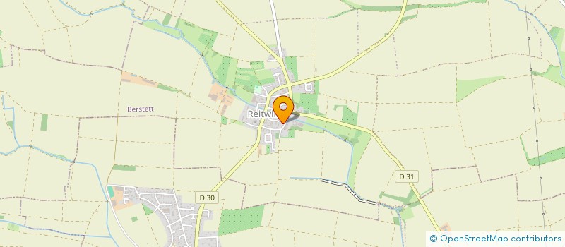 localisation de l'entreprise REGER PAYSAGE  BERSTETT