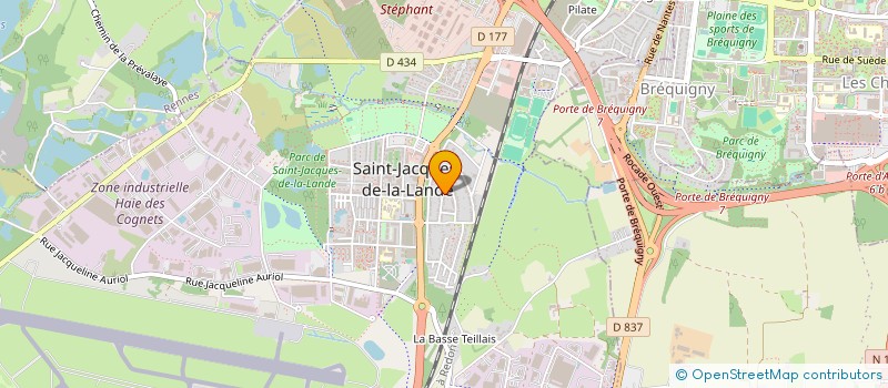 localisation de l'entreprise REGEXPORT CONSEIL  SAINT-JACQUES-DE-LA-LANDE