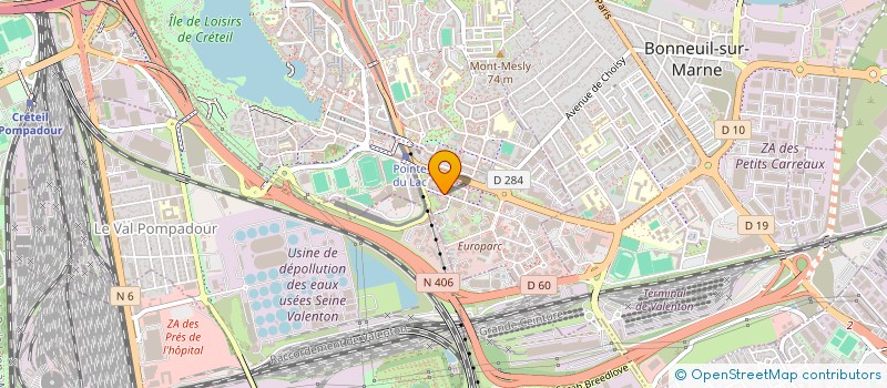 localisation de l'entreprise REGFI CONSEIL  CRETEIL