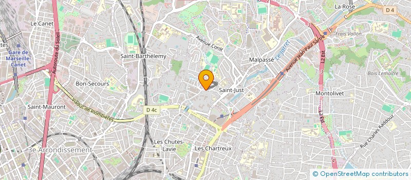 localisation de l'entreprise REGGABI à MARSEILLE