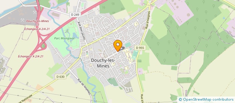 localisation de l'entreprise REGGARTS à DOUCHY-LES-MINES