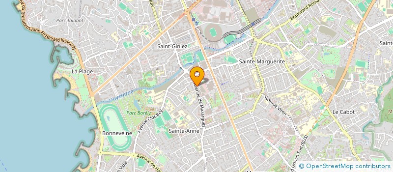 localisation de l'entreprise REGGIO INVEST  MARSEILLE