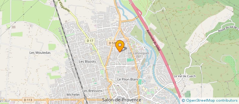 localisation de l'entreprise REGI  SALON-DE-PROVENCE