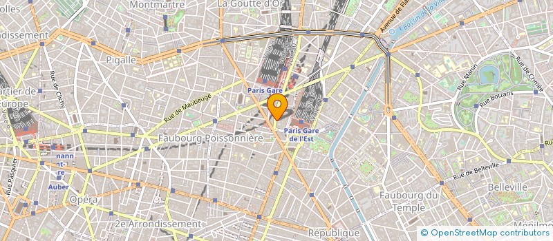 localisation de l'entreprise REGICOPY SARL à PARIS