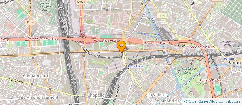 localisation de l'entreprise REGIE 20  PARIS