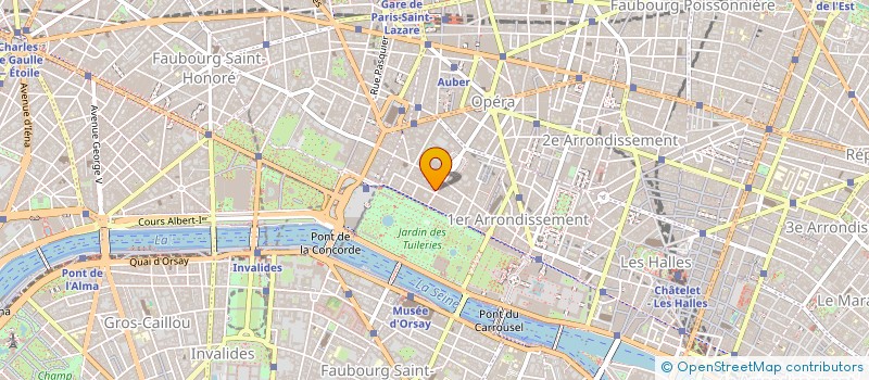 localisation de l'entreprise REGIE ALIZES PUBLICITE à PARIS
