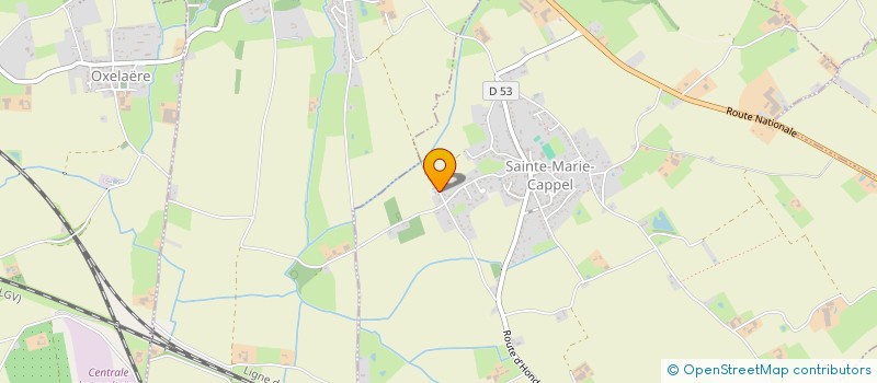 localisation de l'entreprise REGIE AND EVENT  SAINTE-MARIE-CAPPEL