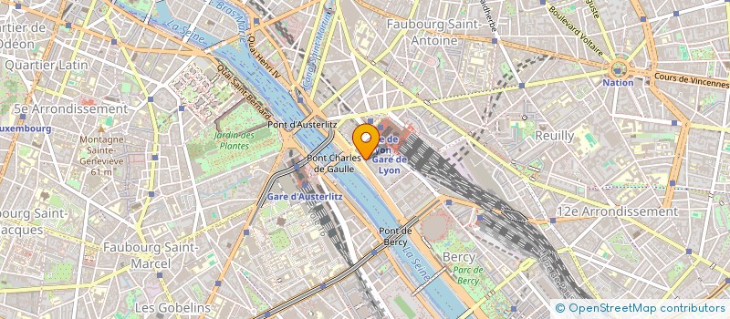 localisation de l'entreprise REGIE AUTONOME DES TRANSPORTS PARISIENS à PARIS