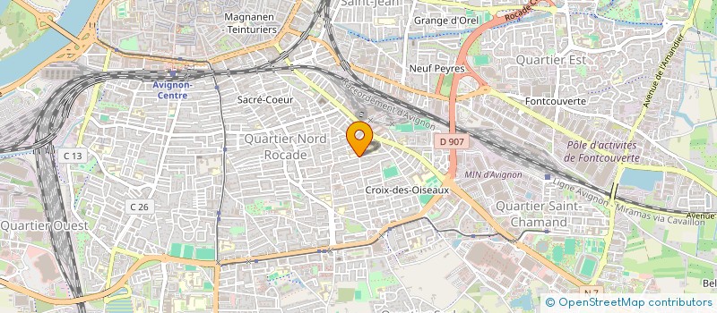 localisation de l'entreprise REGIE AVIGNON  AVIGNON