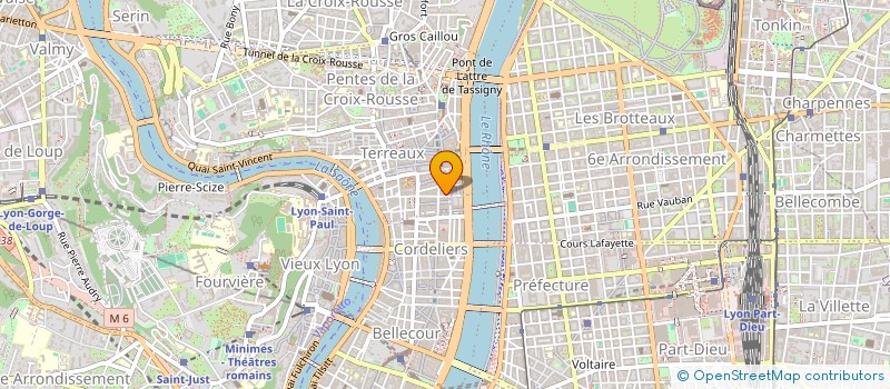 localisation de l'entreprise REGIE COGESTRIM  LYON