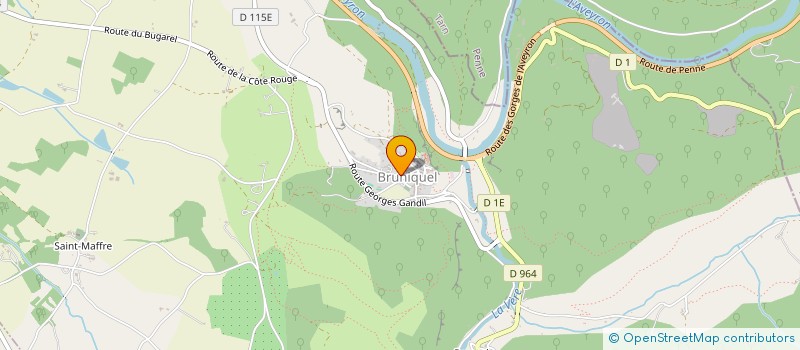 localisation de l'entreprise REGIE COMM TRANSPORTS SCOL NEGREPELISSE à NEGREPELISSE