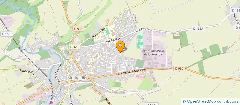 localisation de l'entreprise REGIE COMMUNALE DE MONTDIDIER à MONTDIDIER