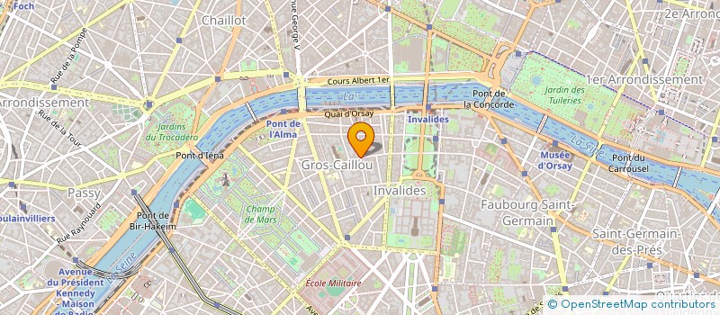 localisation de l'entreprise REGIE COMMUNICATION GEORGES SIMON  PARIS