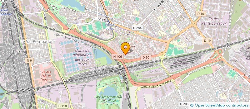 localisation de l'entreprise REGIE DE QUARTIER DE CRETEIL à CRETEIL