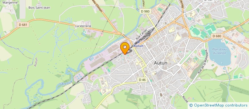 localisation de l'entreprise REGIE DE QUARTIER DE ST ANDOCHE à AUTUN