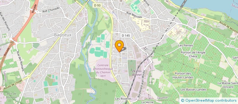 localisation de l'entreprise REGIE DE QUARTIER DU SAUMUROIS à SAUMUR