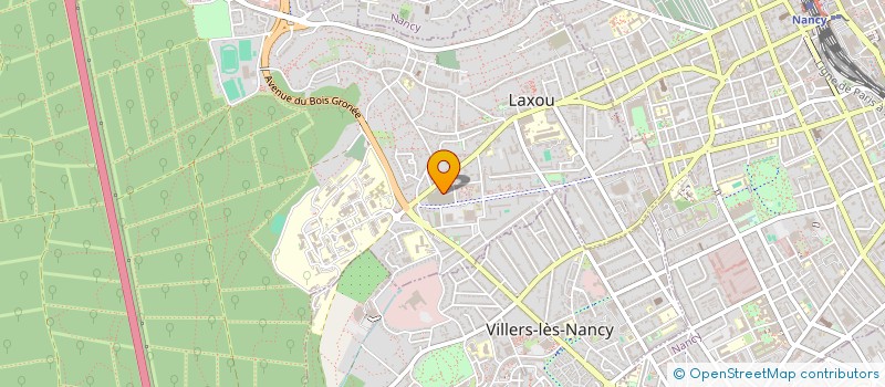 localisation de l'entreprise REGIE DE QUARTIER LAXOU PROVINCES à LAXOU