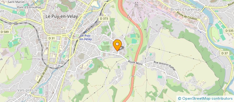 localisation de l'entreprise REGIE DE QUARTIERS DU PUY EN VELAY à LE PUY-EN-VELAY