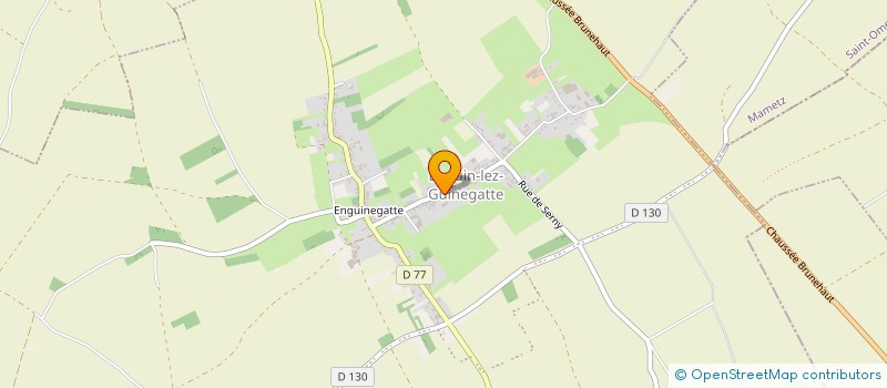 localisation de l'entreprise REGIE DES EAUX D'ENGUINEGATTE à ENQUIN-LEZ-GUINEGATTE