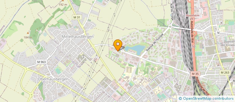 localisation de l'entreprise REGIE DES ECRIVAINS à SCHILTIGHEIM
