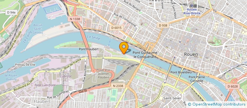 localisation de l'entreprise REGIE DES EQUIPEMENTS MUSIQUES ACTUELLES DE L'AGGLOMERATION DE ROUEN à ROUEN