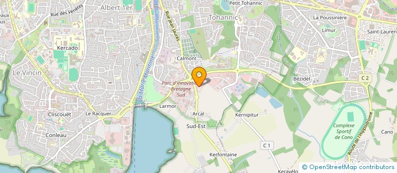 localisation de l'entreprise REGIE DES EQUIPEMENTS NAUTIQUES DE VANNES AGGLO à VANNES