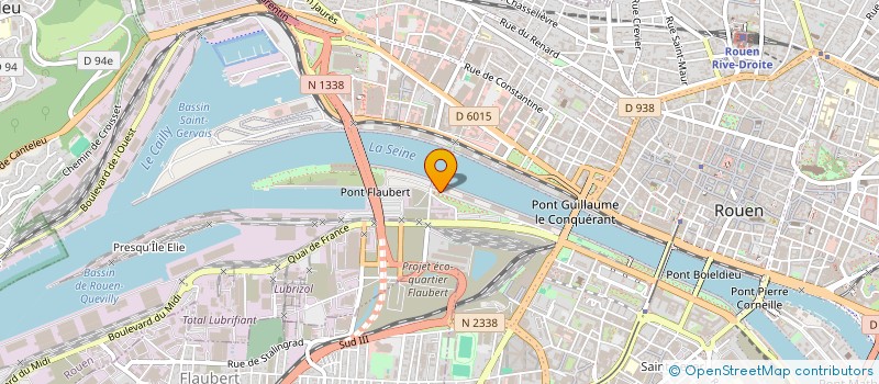 localisation de l'entreprise REGIE DES EQUIPEMENTS SPORTIFS  ROUEN