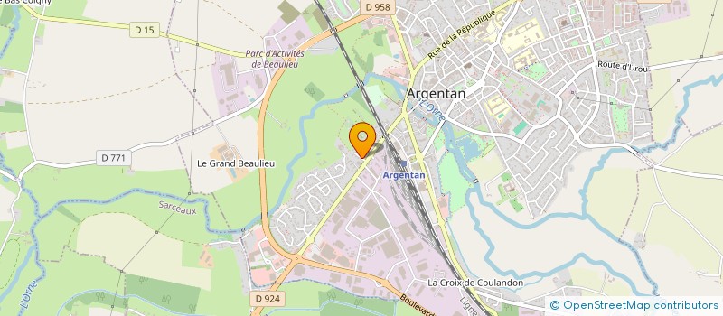 localisation de l'entreprise REGIE DES QUARTIERS D'ARGENTAN à ARGENTAN