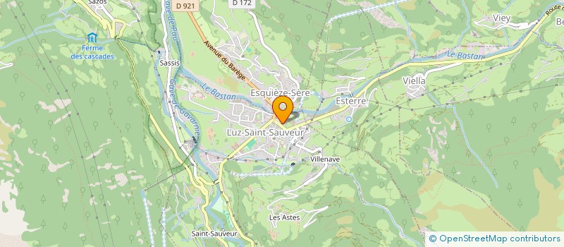 localisation de l'entreprise REGIE DES SERVICES à LUZ-SAINT-SAUVEUR