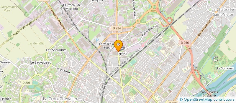 localisation de l'entreprise REGIE DU JEU DE PAUME  BLOIS