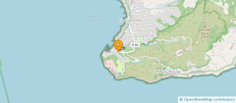 localisation de l'entreprise REGIE DU PORT DES OURSINIERES  LE PRADET