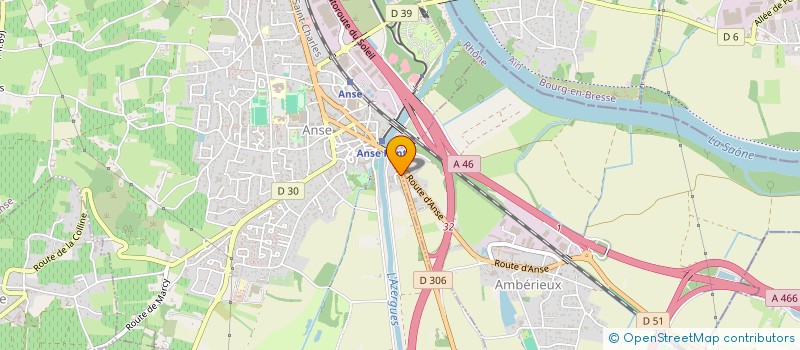 localisation de l'entreprise REGIE DU VALDOR à VILLEFRANCHE-SUR-SAONE