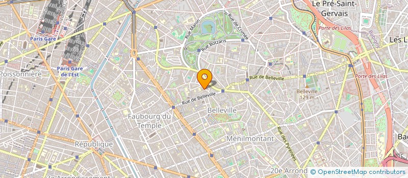 localisation de l'entreprise REGIE ECOLE INGENIEURS VILLE PARIS  PARIS