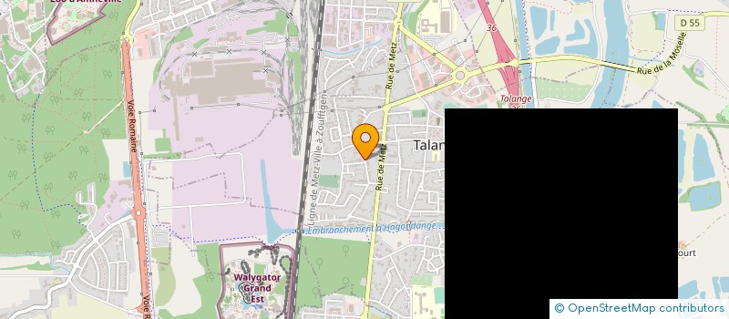 localisation de l'entreprise REGIE ELECTRICITE DE TALANGE à TALANGE