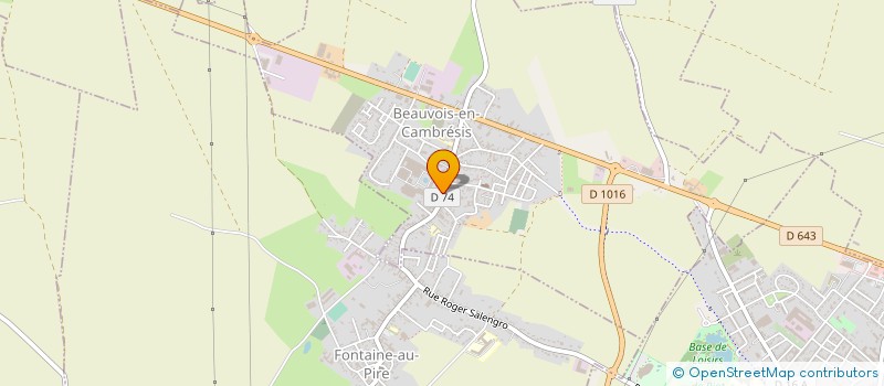 localisation de l'entreprise REGIE ELECTRIQUE DE BEAUVOIS EN CAMBRESIS à BEAUVOIS-EN-CAMBRESIS
