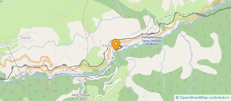 localisation de l'entreprise REGIE ELECTRIQUE DE FONTPEDROUSE à FONTPEDROUSE