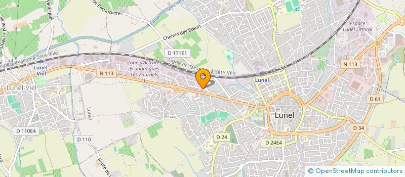 localisation de l'entreprise REGIE EMPLOIS SERVICES DU PAYS DE LUNEL à LUNEL