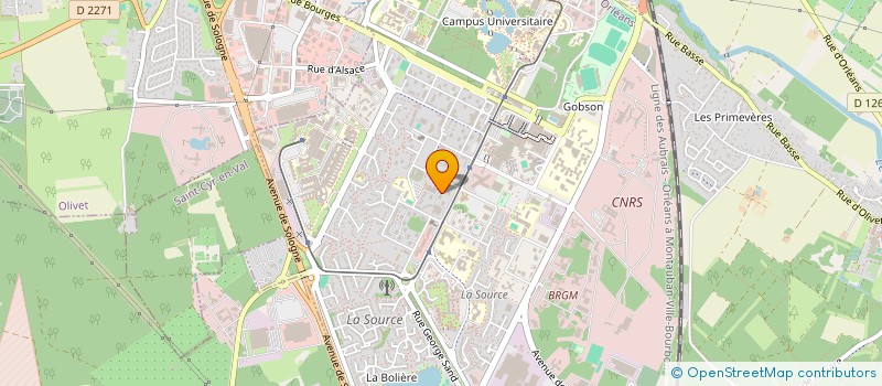 localisation de l'entreprise REGIE ENTRETIE PATRIM REINSERTION EMPLOI à ORLEANS