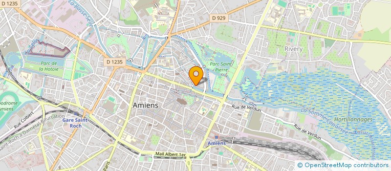 localisation de l'entreprise REGIE EUROP GESTION INGENIERIE SPECTACLE à AMIENS