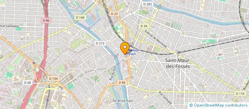 localisation de l'entreprise REGIE EUROPENNE D EDITION à SAINT-MAUR-DES-FOSSES