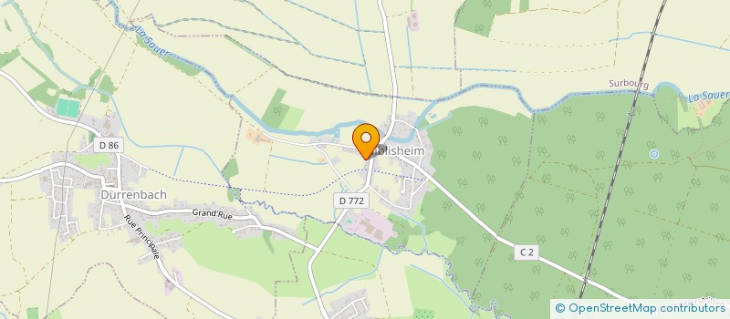localisation de l'entreprise REGIE EXPLOIT CTRE ANIMATION TRANSFRONT à MORSBRONN-LES-BAINS