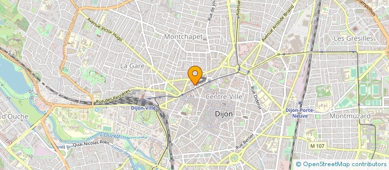 localisation de l'entreprise REGIE FONCIERE à DIJON