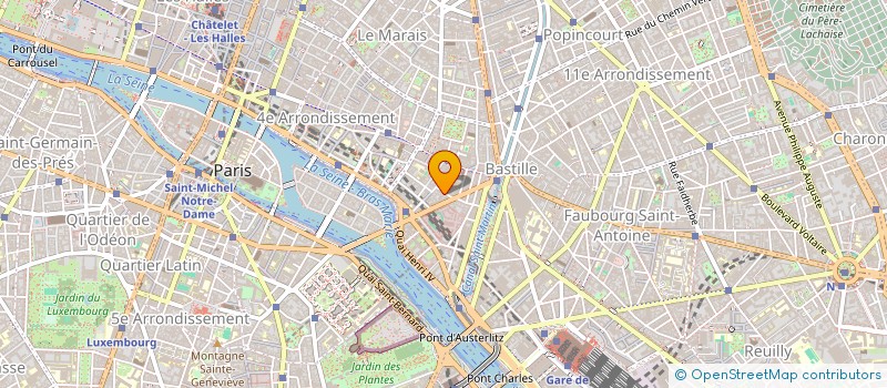 localisation de l'entreprise REGIE INFO à PARIS
