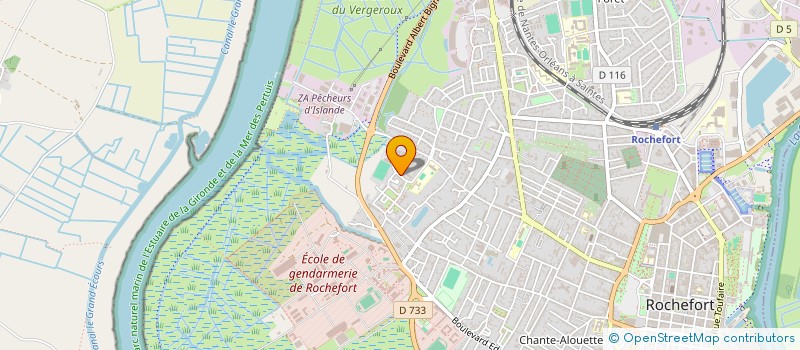 localisation de l'entreprise REGIE INTER QUARTIERS DE ROCHEFORT à ROCHEFORT