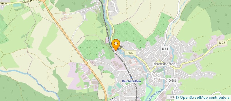 localisation de l'entreprise REGIE INTERCOM ELECTRICITE TELESERVICES à REICHSHOFFEN