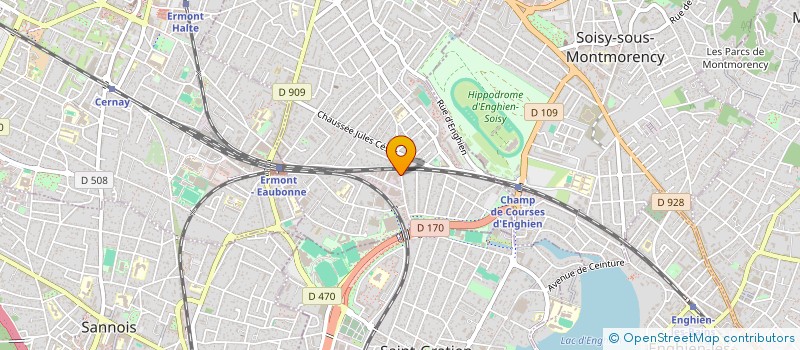 localisation de l'entreprise REGIE-IT à EAUBONNE