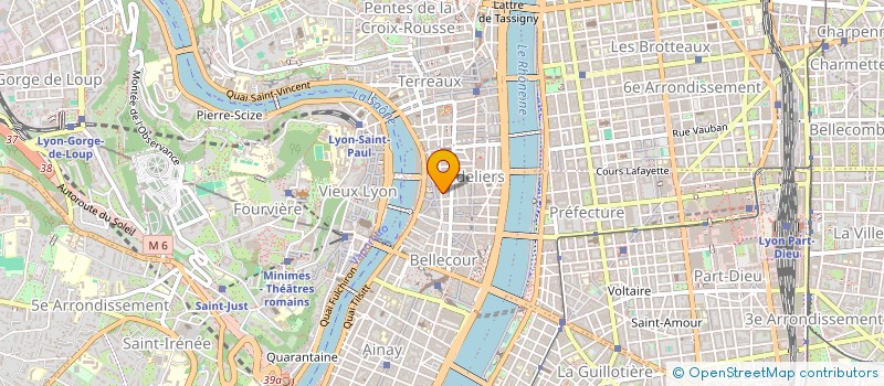 localisation de l'entreprise REGIE JURON ET TRIPIER à LYON