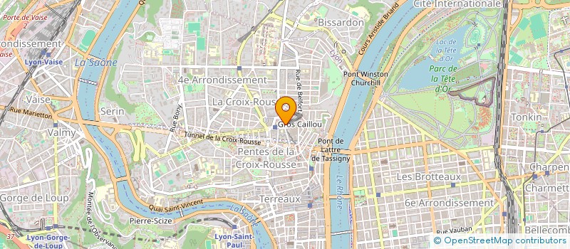 localisation de l'entreprise REGIE LERY SA à LYON