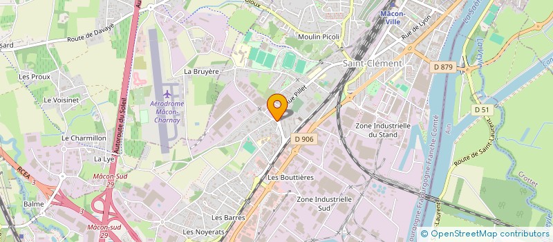 localisation de l'entreprise REGIE MACONNAISE DE SERVICES à MACON