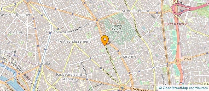 localisation de l'entreprise REGIE MEDICALE DE FRANCE  PARIS